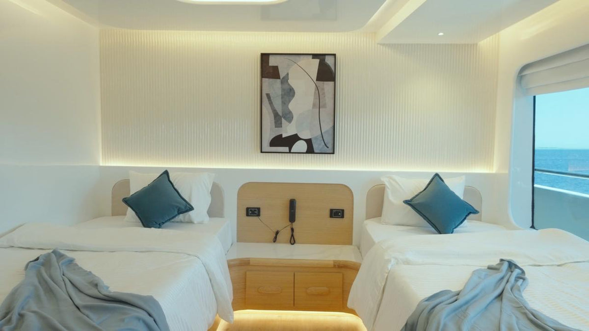 The Ventus Twin – Twin Single Bed Cabin - Ventus Yacht Safari - 12th - 19th June 2027